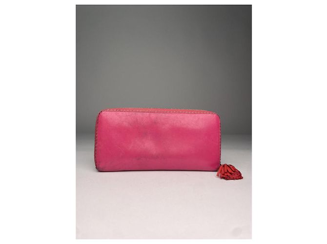 Cartera de cuero morado Loewe Púrpura - vista 2