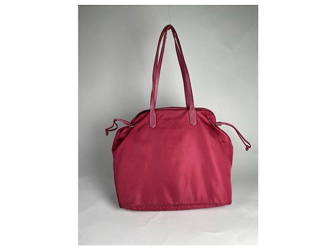 Diagramme Prada Diagramm Rosa Polyester Handtasche Pink - Ansicht 5