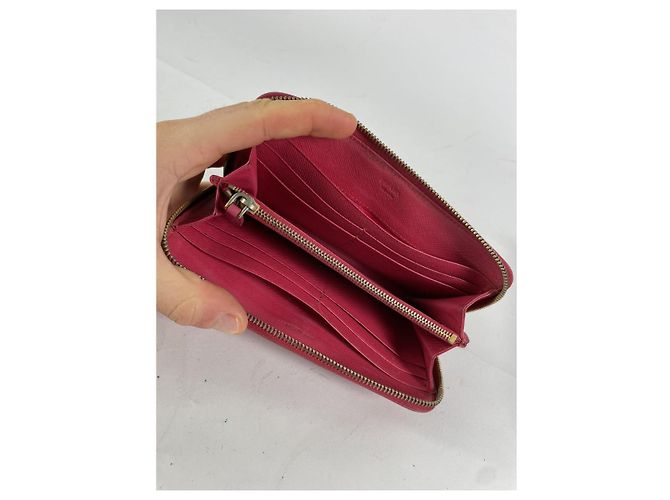 Prada Pink Leather Wallet - view 4