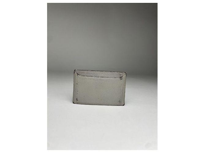 Borsa in pelle grigia Miu Miu Grigio - vista 2