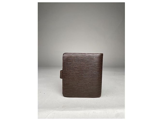 Borsa in pelle marrone Louis Vuitton - vista 2