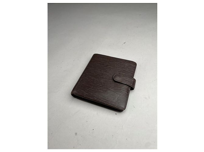 Borsa in pelle marrone Louis Vuitton - vista 3
