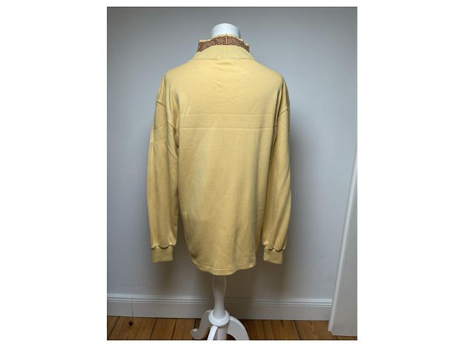 Gelbe Viskose-Strickware von Balenciaga - Ansicht 3