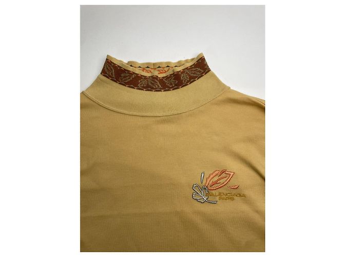 Gelbe Viskose-Strickware von Balenciaga - Ansicht 5