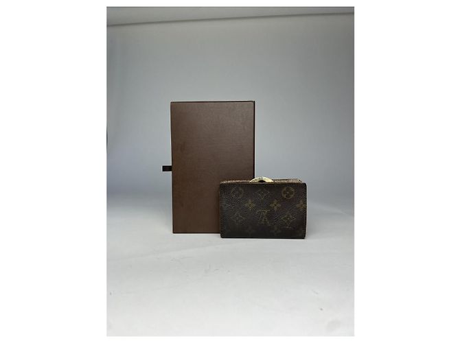 Cartera de cuero marrón Juliette de Louis Vuitton Castaño - vista 2