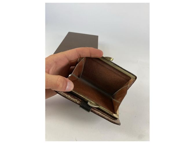 Cartera de cuero marrón Juliette de Louis Vuitton Castaño - vista 5