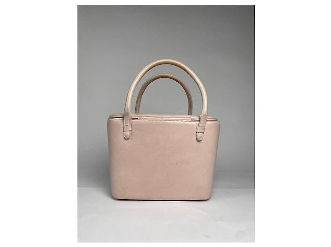 Autre Marque Borsa in pelle rosa non firmata - vista 2