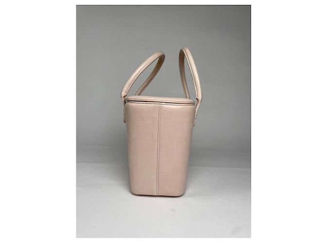 Autre Marque Borsa in pelle rosa non firmata - vista 3