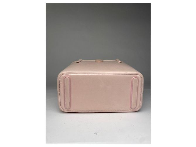 Autre Marque Borsa in pelle rosa non firmata - vista 4