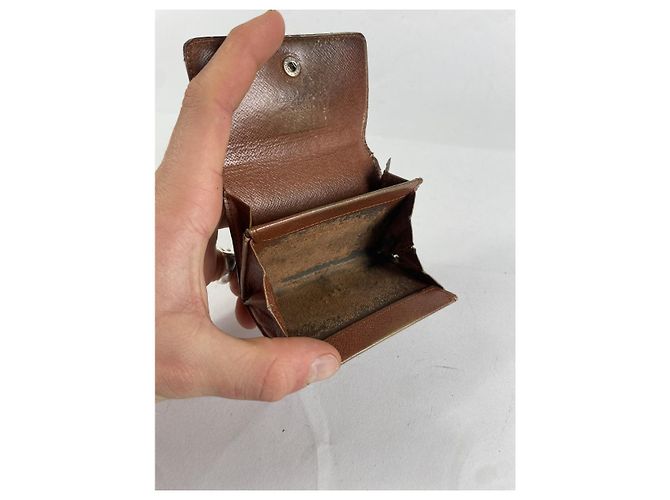 Borsa in pelle marrone Louis Vuitton - vista 4