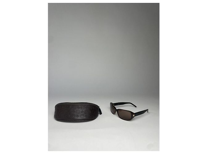 Céline Gafas de sol de plástico Celine Brown Castaño - vista 5