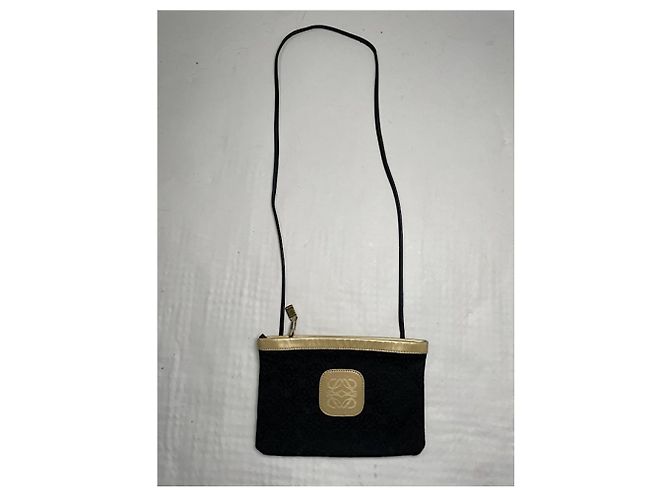 Loewe Flamenco schwarze Polyester-Handtasche - Ansicht 2