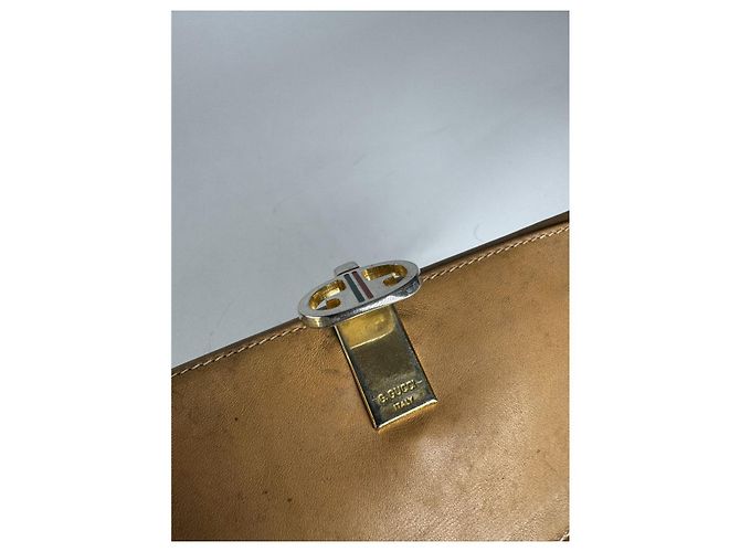 Gucci Marmont Beiger Leder Geldbörse - Ansicht 4