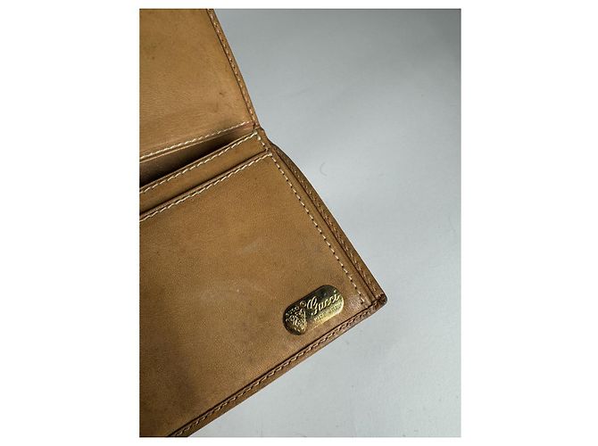 Gucci Marmont Beiger Leder Geldbörse - Ansicht 5