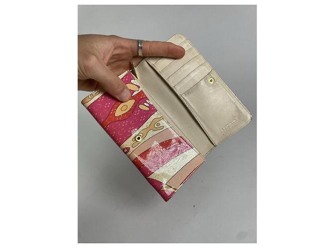 Emilio Pucci Multicolour Patent Leather Wallet Multiple colors - view 3