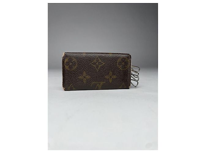 Borsa in pelle marrone Louis Vuitton Lockme - vista 2