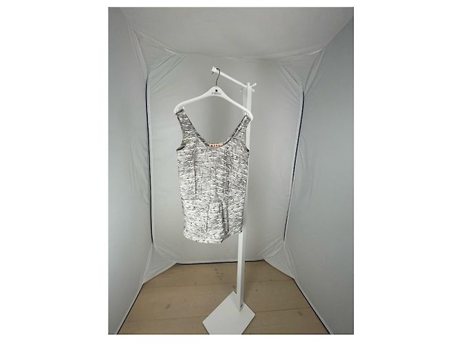 Top in cotone grigio Marni - vista 2