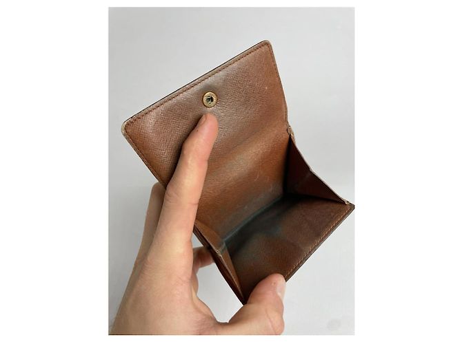 Billetera de cuero marrón Koala de Louis Vuitton Castaño - vista 3