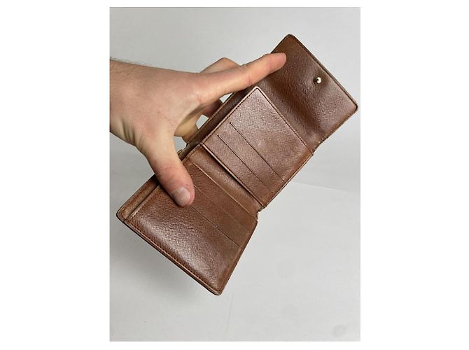 Billetera de cuero marrón Koala de Louis Vuitton Castaño - vista 4