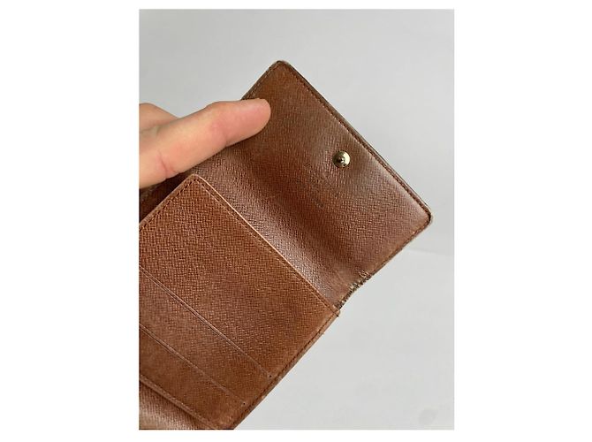 Billetera de cuero marrón Koala de Louis Vuitton Castaño - vista 5
