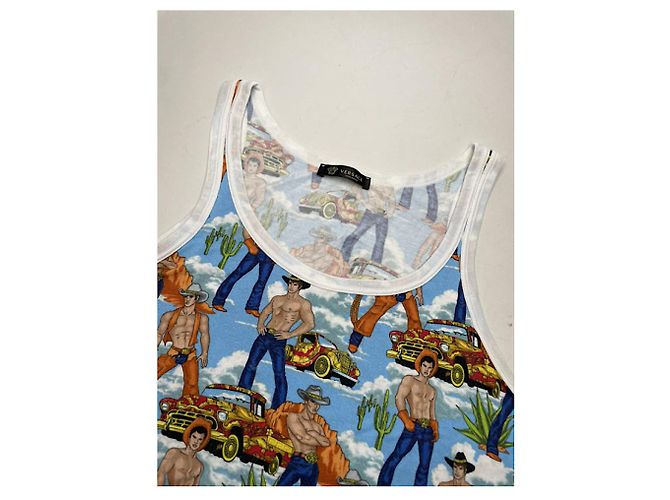 Versace Multicolour Polyester Top Multiple colors - view 2