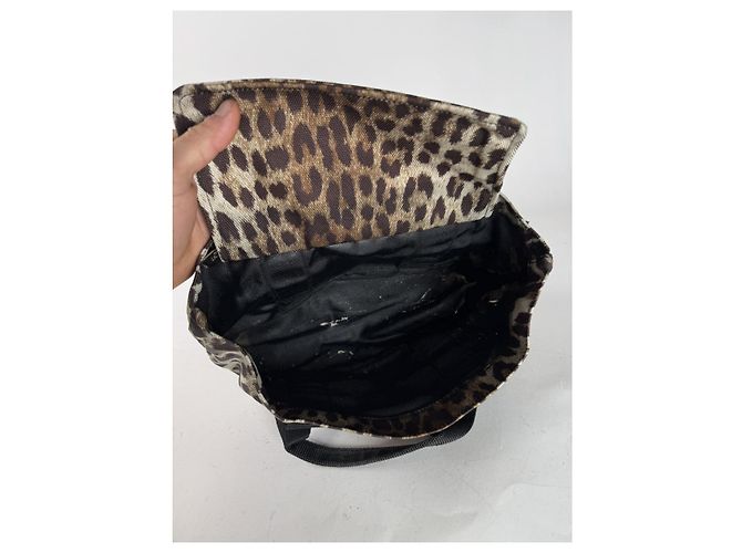 Borsa in cotone nero Demilune di Valentino Garavani - vista 2