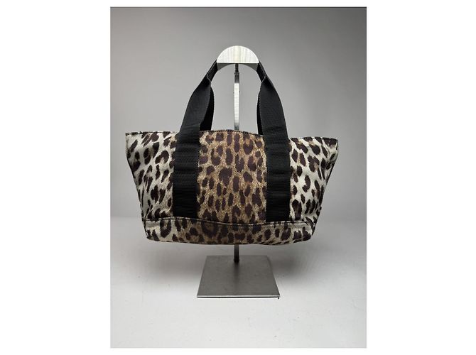Borsa in cotone nero Demilune di Valentino Garavani - vista 4