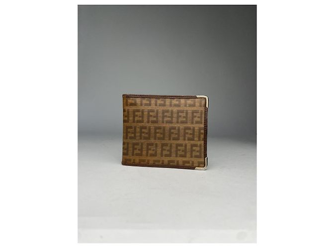 Borsa in pelle marrone Fendi - vista 2