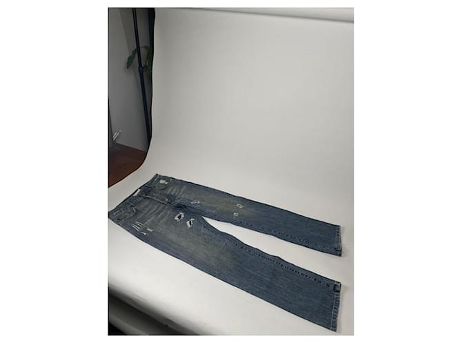 Jeans in cotone multicolore - elastan Etro - vista 3
