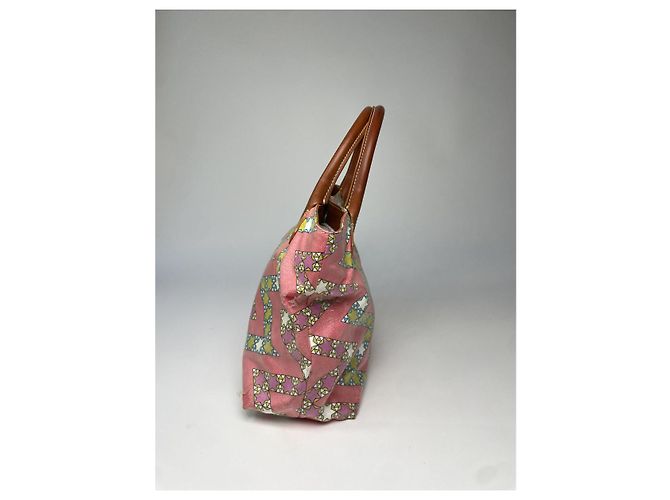 Borsa in pelle rossa Emilio Pucci Rosso - vista 2