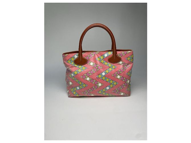 Borsa in pelle rossa Emilio Pucci Rosso - vista 5