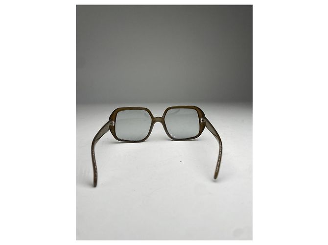 Gafas de sol de plástico caqui Dior - vista 4