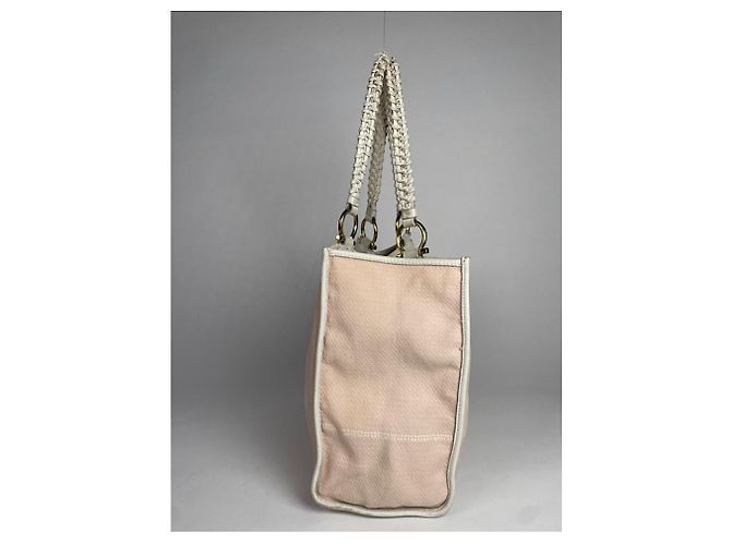 Borsa in pelle rosa Salvatore Ferragamo - vista 3