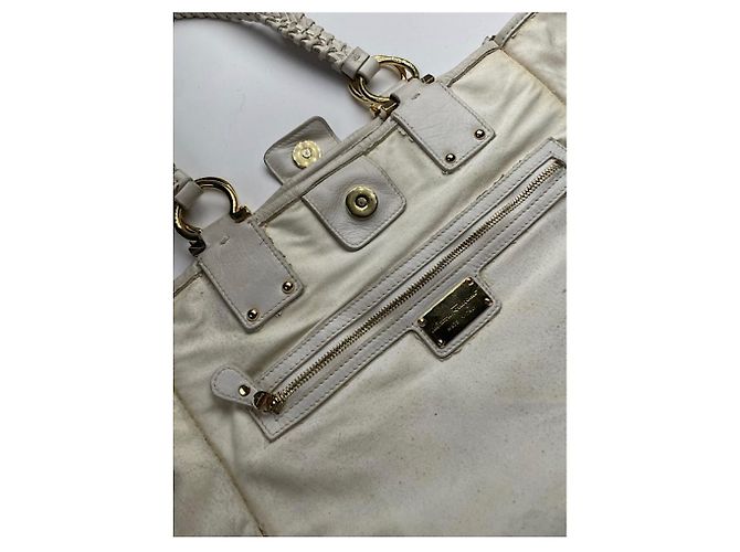 Borsa in pelle rosa Salvatore Ferragamo - vista 5