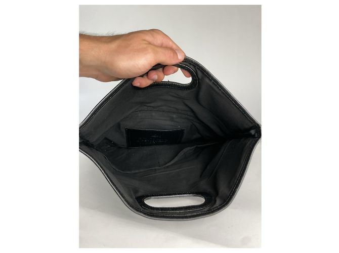 Borsa in pelle nera Vivienne Westwood Nero - vista 2