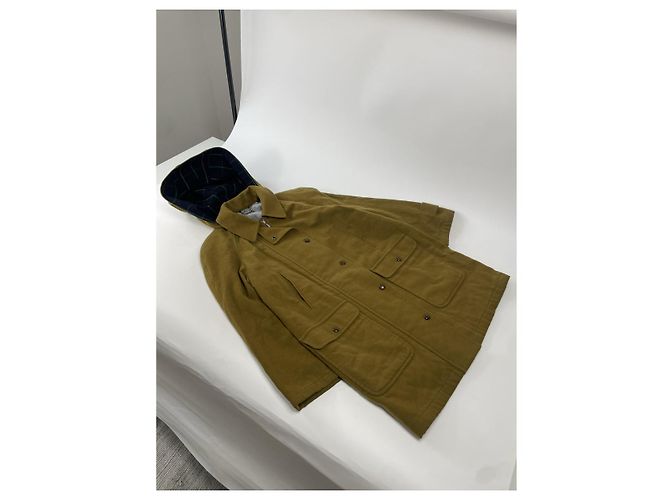 Burberry Waterloo Khaki Wool Trench Coat - view 2