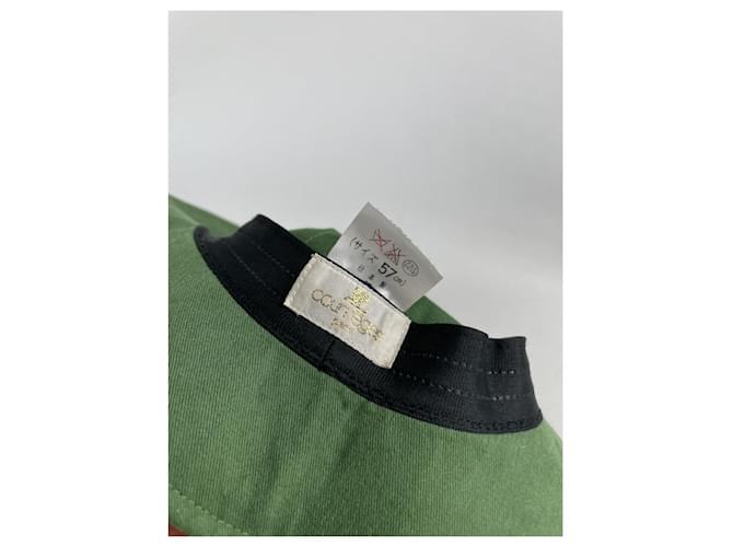 Courreges Cappello in cotone verde Courrèges - vista 2