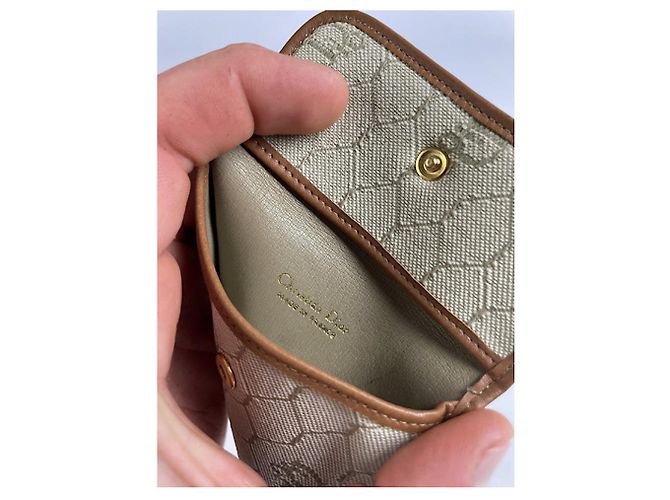 Borsa in pelle beige Dior 30 Montaigne - vista 3