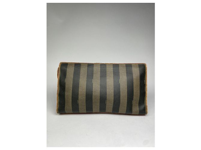 Fendi Baguette braune Leder-Clutch - Ansicht 4