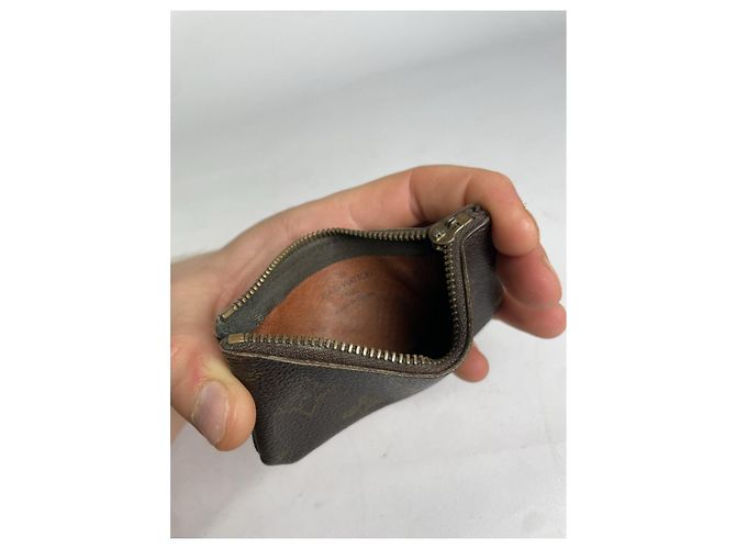 Sac en cuir marron Louis Vuitton - vue 2