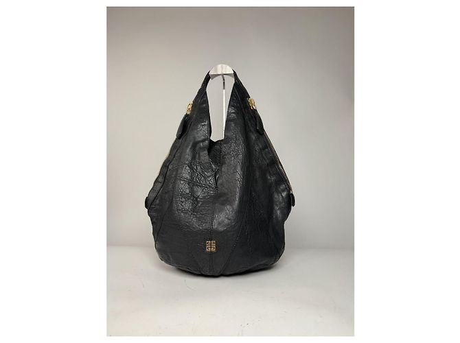 Givenchy Nightingale schwarze Lederhandtasche - Ansicht 4