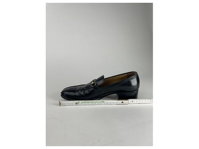 Céline Celine Triomphe Flache Leder Schwarz - Ansicht 4