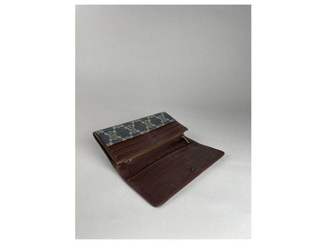Céline Celine Triomphe Denim Azul - Cartera - vista 4