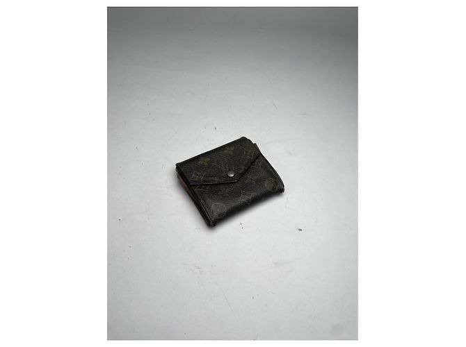 Borsa in pelle marrone Louis Vuitton Flore - vista 5
