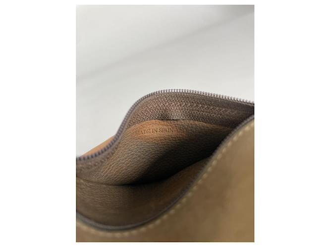 Borsa in pelle marrone Loewe Puzzle - vista 4
