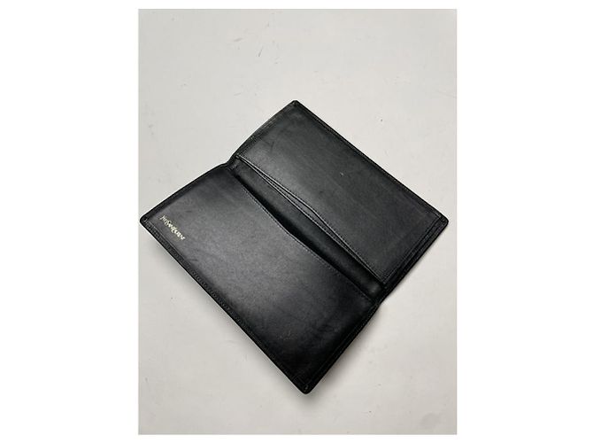 Borsa in pelle nera Yves Saint Laurent Nero - vista 4