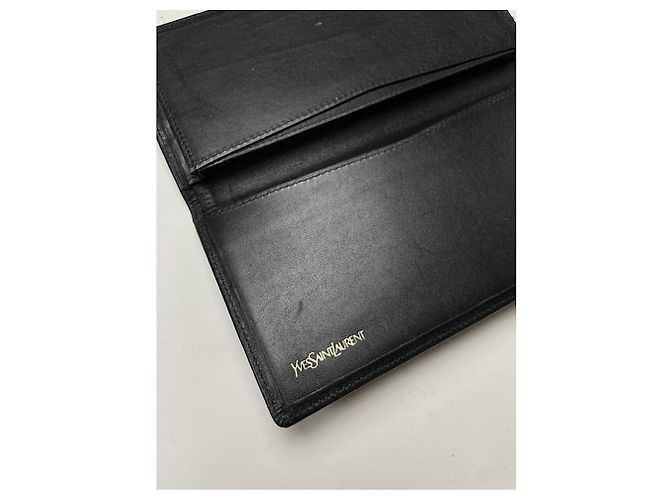 Borsa in pelle nera Yves Saint Laurent Nero - vista 5