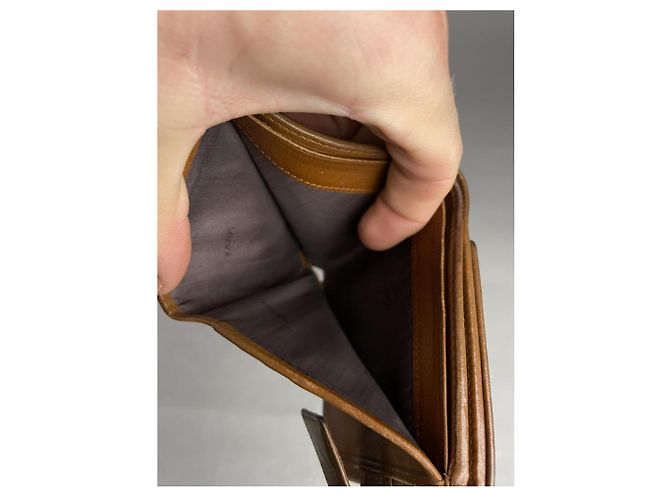 Borsa in pelle marrone Loewe - vista 4