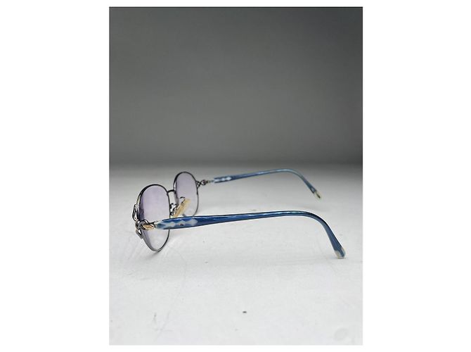 Céline Gafas de sol de plástico azul Celine - vista 3