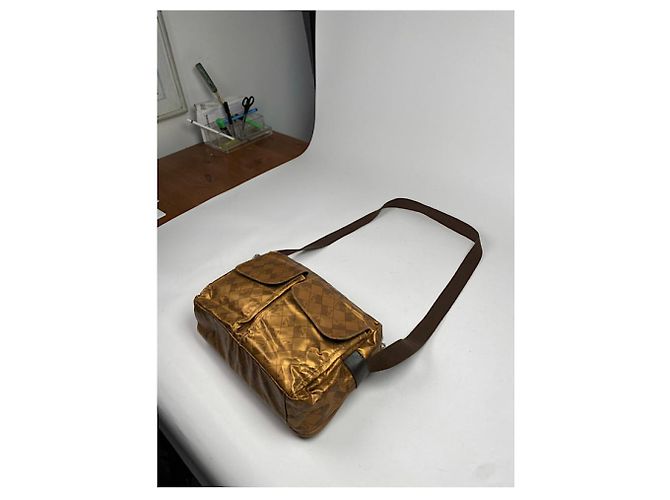 Braune Polyester-Handtasche von Valentino Garavani - Ansicht 4
